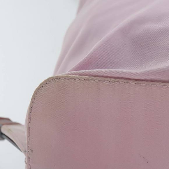 PRADA Backpack Nylon Pink Silver Auth 89617 - Picture 15 of 16
